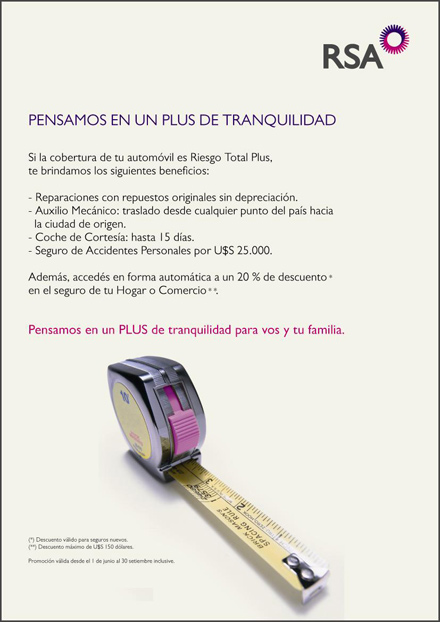 Un plus de tranquilidad RSA